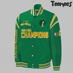 Boston Celtics 2024 WORLD CHAMPIONS 18-Time NBA Finals Baseball Jacket