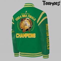 Boston Celtics 2024 WORLD CHAMPIONS 18Time NBA Finals Baseball Jacket