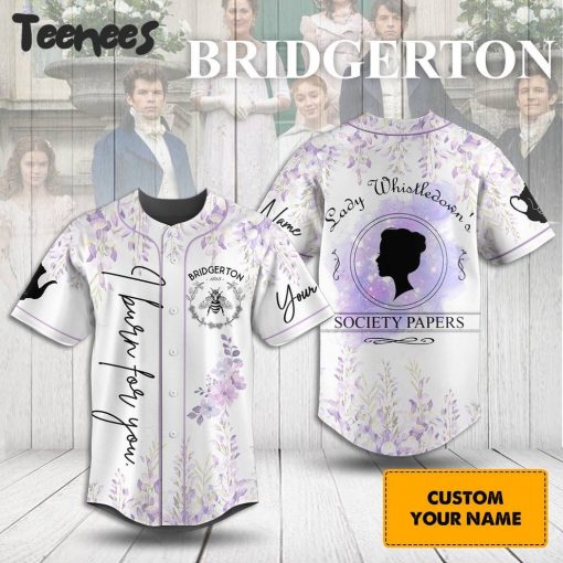 Bridgerton Lady Whistledown Baseball Jersey