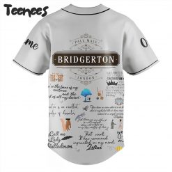 Bridgerton Pall Mall London Baseball Jersey