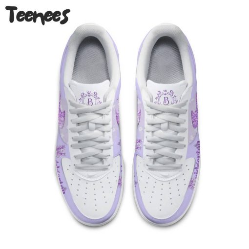 Bridgerton Purple Air Force 1 Shoes