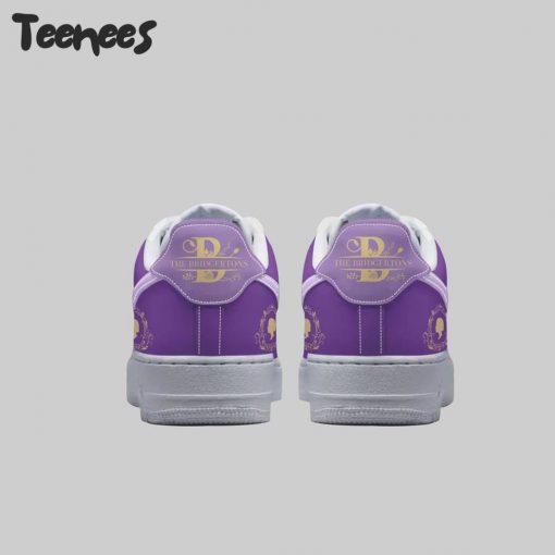 Bridgerton Spill The Tea Purple Air Force 1 Shoes