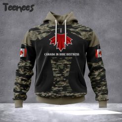 Canada In Dire Distress Camo Hoodie