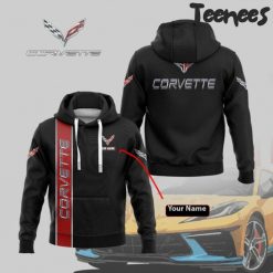 Chevrolet Corvette Custom Black Hoodie