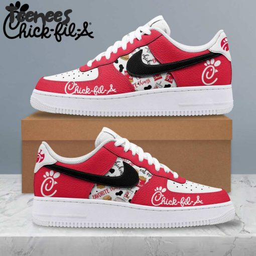 Chick fil A Red Air Force 1 Shoes