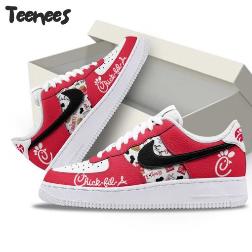 Chick fil A Red Air Force 1 Shoes