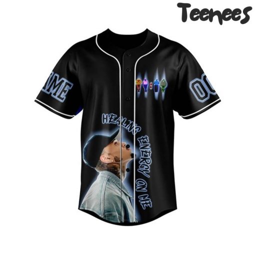 Chris Brown Black Baseball Jersey