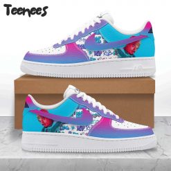 Chris Brown Colorful Air Force 1 Shoes