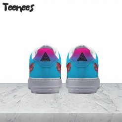 Chris Brown Colorful Air Force 1 Shoes