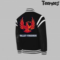 Coachella Valley Firebirds 2024 Calder Cup Playoffs Black Baseball Jacket