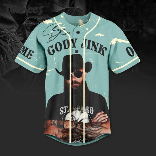 Cody Jinks Always Running Back To You Baseball Jersey