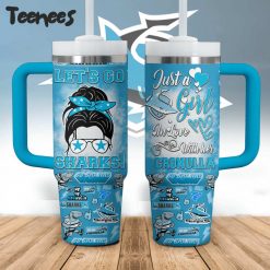 Cronulla Sharks Go Sharks Blue Stanley Tumbler