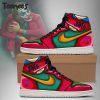 DC Joker Purple Air Jordan 1 Shoes