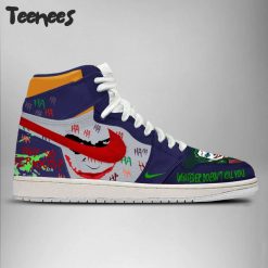 DC Joker Simply Makes You Stranger Air Jordan 1 Shoes