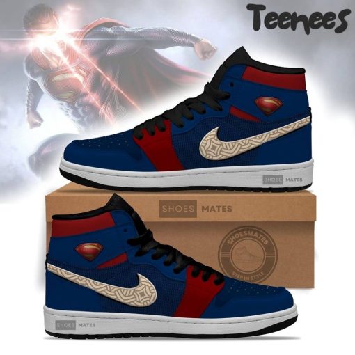 DC Superman Air Jordan 1 Shoes