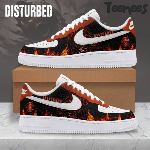 Disturbed Fire Air Force 1 Shoes