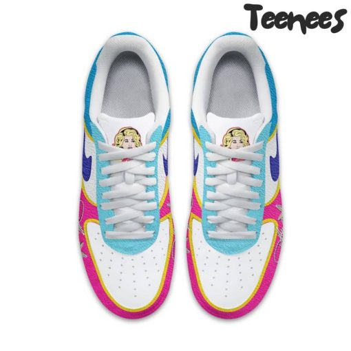 Dolly Parton Butterfly Air Force 1 Shoes