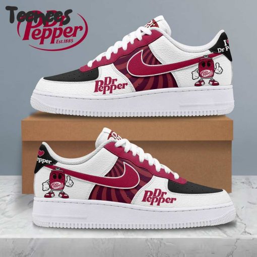 Dr Pepper Red White Air Force 1 Shoes