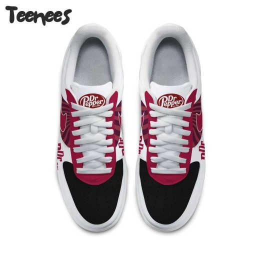 Dr Pepper Red White Air Force 1 Shoes