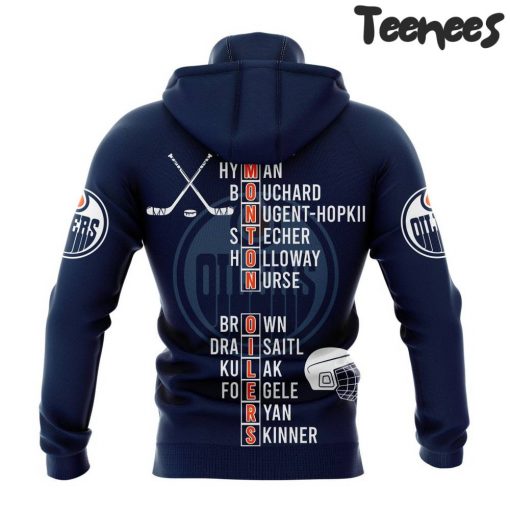 Edmonton Oilers 2024 Western Conference Champions Navy Hoodie