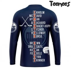 Edmonton Oilers 2024 Western Conference Champions Navy Hoodie