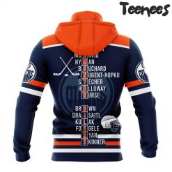 Edmonton Oilers 2024 Western Conference Champions Navy Orange Hoodie