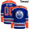 Edmonton Oilers Away White Hockey Jersey