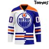 Edmonton Oilers Personalized Native Design Hockey Jersey