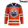 Edmonton Oilers Personalized Home Mix Away Hockey Jersey