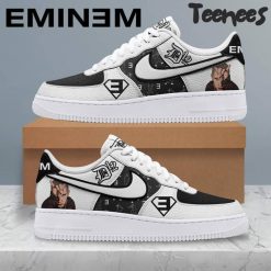 Eminem Black White Air Force 1 Shoes