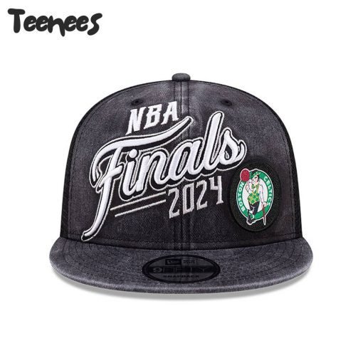 Finals 2024 Boston Celtics Black Snapback Hat