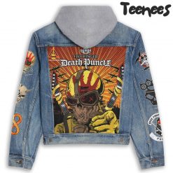 Five Finger Death Punch Hooded Denim Jacket