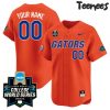 Florida Gators 2024 College World Series White Baseball Jersey