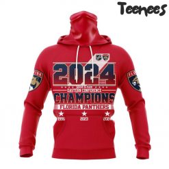 Florida Panthers 2024 Eastern Conference Champions Red Hoodie