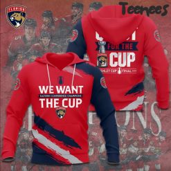 Florida Panthers 2024 Eastern Conference Champions We Want The Cup Tee