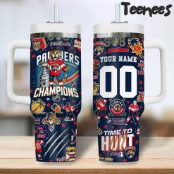 Florida Panthers 2024 Stanley Cup Champions Blue Stanley Tumbler