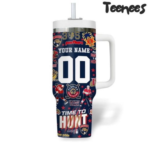 Florida Panthers 2024 Stanley Cup Champions Blue Stanley Tumbler