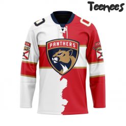 Florida Panthers Personalized Home Mix Away Hockey Jersey