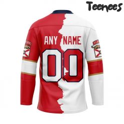 Florida Panthers Personalized Home Mix Away Hockey Jersey