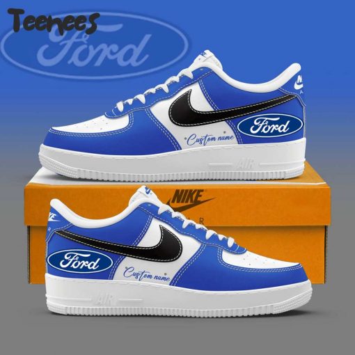 Ford Custom Name Blue Air Force 1 Shoes