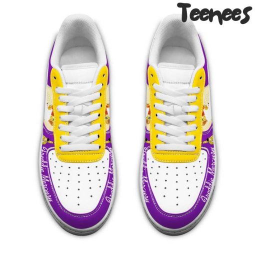 Freddie Mercury Purple Air Force 1 Shoes