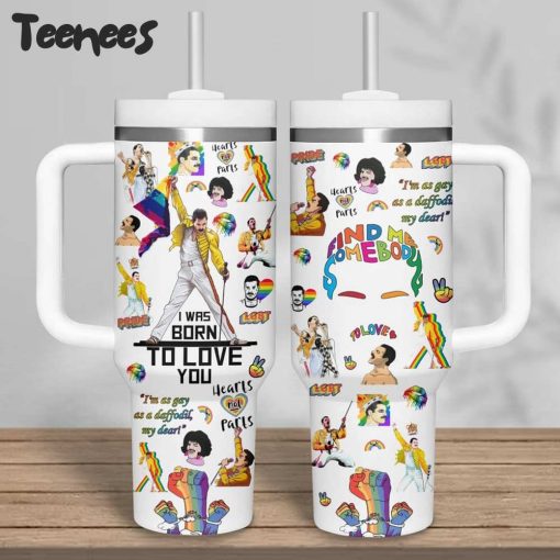 Freddie Mercury Stanley Tumbler