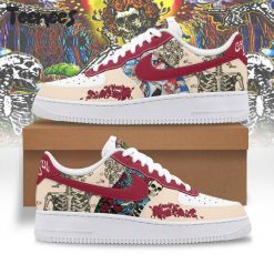 Grateful Dead Rose Air Force 1 Shoes