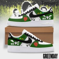 Green Day Air Force 1 Shoes