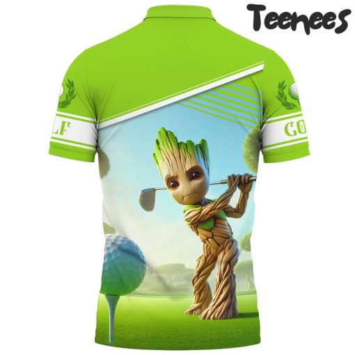 Groot Golf Green Polo Shirt