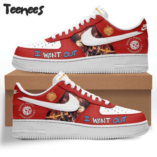 Helloween I Want Out Air Force 1 Shoes