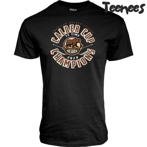 Hershey Bears 2024 Calder Cup Champions Roster T-Shirt