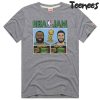 Boston Celtics 2024 NBA Finals Champions Full Court Pressure Retro Tri-Blend T-Shirt