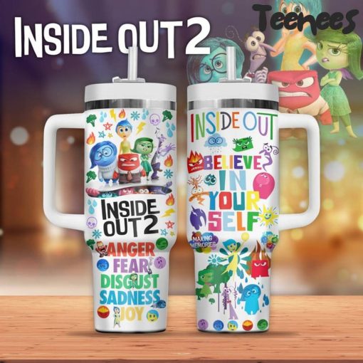 Inside Out 2 Believe In Yourself Stanley Tumbler