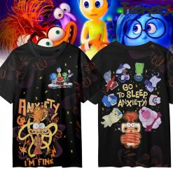 Inside Out 2 Go Sleep Anxiety T-Shirt